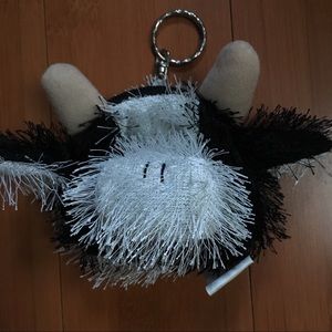 Change purse and Keychain - Cow